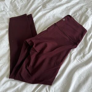 Lululemon align Burgundy Leggings